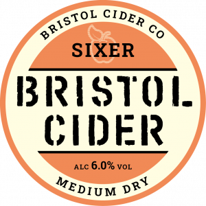 SIXER Medium Dry Bristol Cider - 6.0% Vol