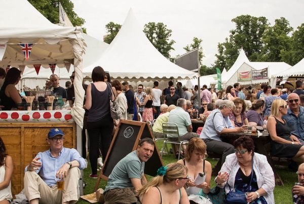 Cider bar at Chippenham Food Festival