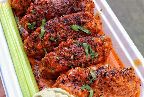 Delicious chicken wings