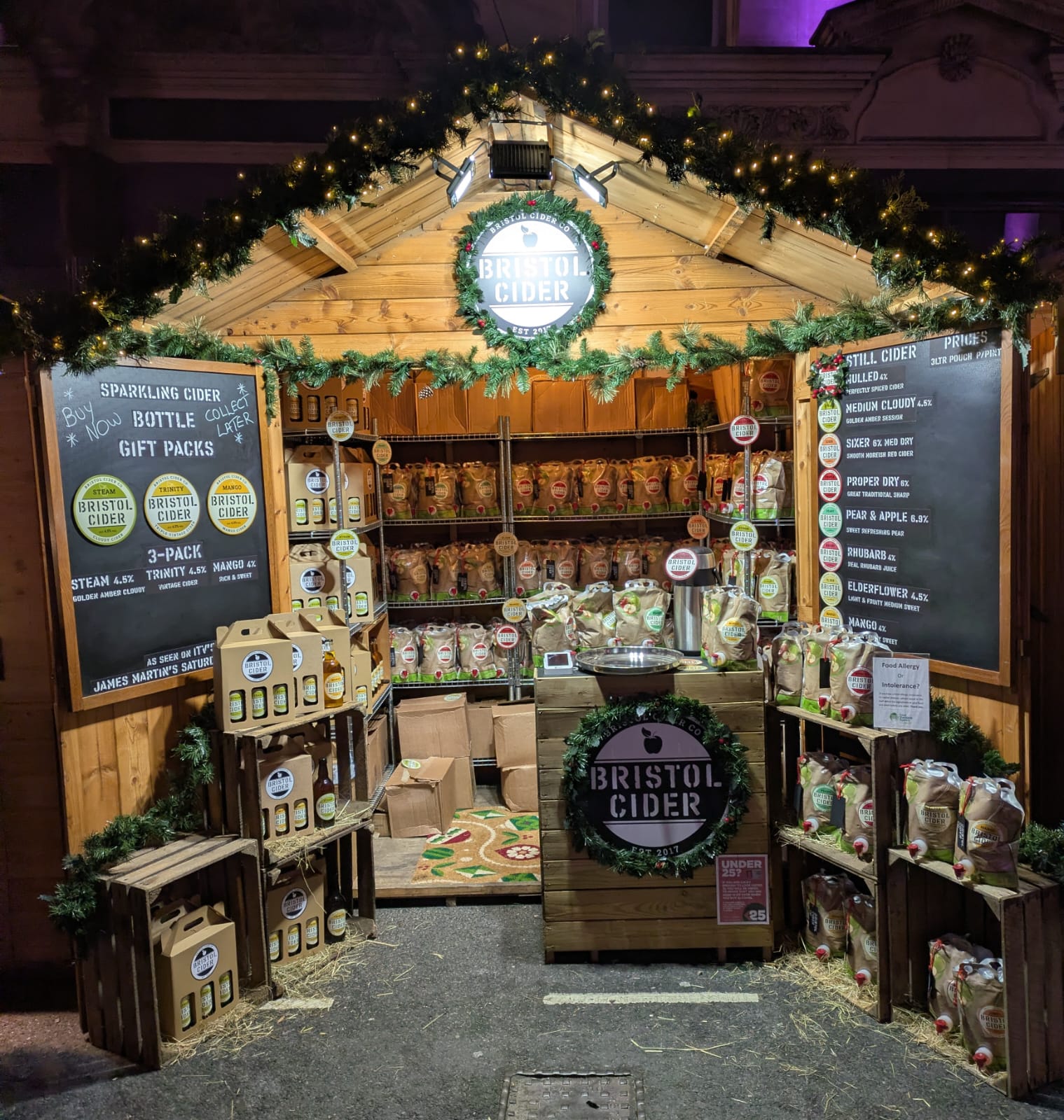 Bristol Cider at Bath Christmas Market
